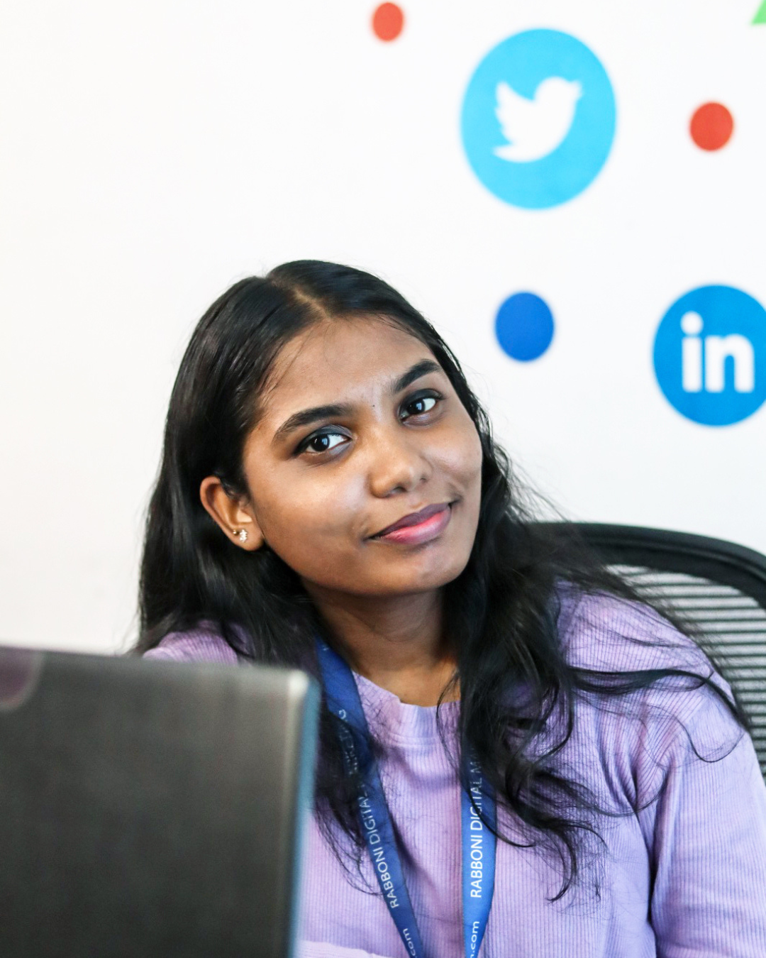 Rabboni Team member - Anjali